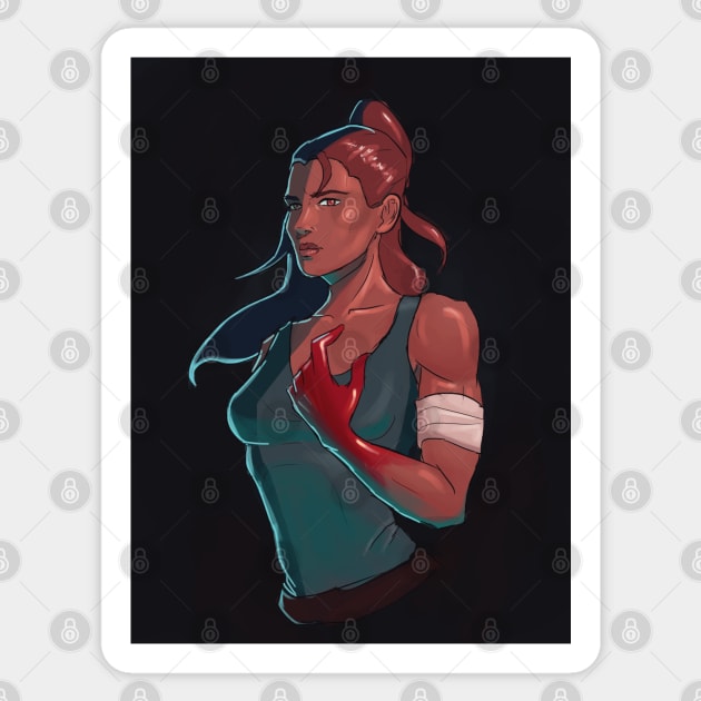 Tomb Raider ( Lara Croft ) Sticker by EagerMe